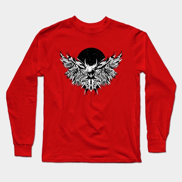 Eagle Wings Long Sleeve T-Shirt by jen28